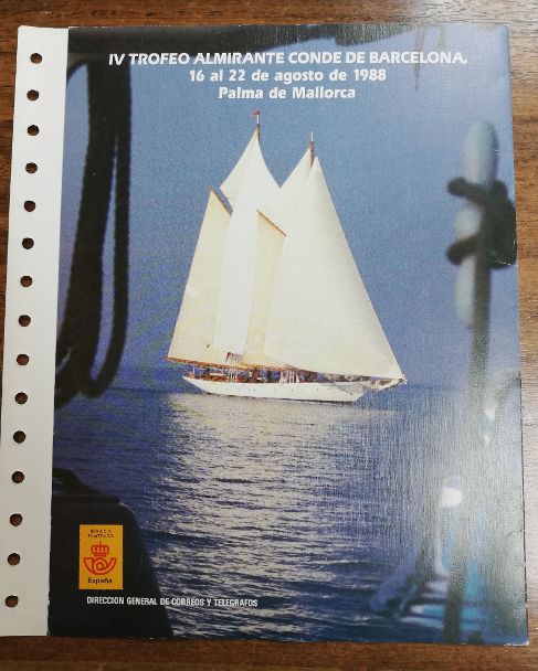 Nº 10 TROFEO ALMIRANTE CONDE DE BARCELONA DEL AÑO 1988